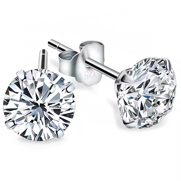 Moissanite Stud Earrings