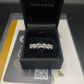 VVS1 The Ares Full Eternity Moissanite Ring, 925 Sterling Silver