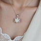 Star Shaped 1ct Moissanite Diamond Pendant with mini diamond stones finish