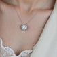 Heart Shaped 1ct Moissanite Diamond Pendant