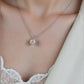 Single 1ct Moissanite Diamond Pendant