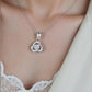Infinity 1ct Moissanite Diamond Pendant