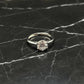 Simple Round Cut Cubic Zirconia Ring, 925 Sterling Silver