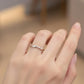 Twisted Wave Adjustable Ring, 925 Sterling Silver