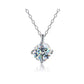 Single 1ct Moissanite Diamond Pendant