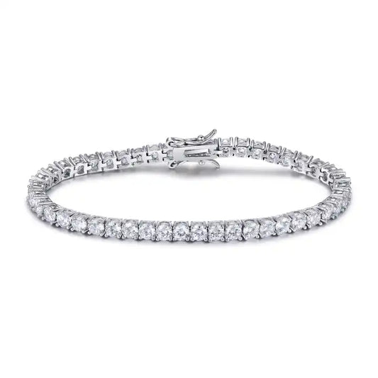 3mm Moissanite Tennis Bracelet