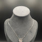 Heart Shaped 1ct Moissanite Diamond Pendant