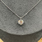 Single 1ct Moissanite Diamond Pendant
