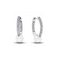 Pandora Cultured Pearl CZ Diamond Earring, 925 Sterling Silver