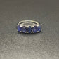 Natural Sapphire Silver Ring