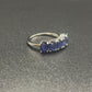 Natural Sapphire Silver Ring