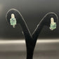 Natural Emerald Earring Silver