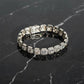 6mm Moissanite Cluster Bracelet, 925 Sterling Silver