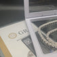 6mm Moissanite Micro Cluster Chain, 925 Sterling Silver